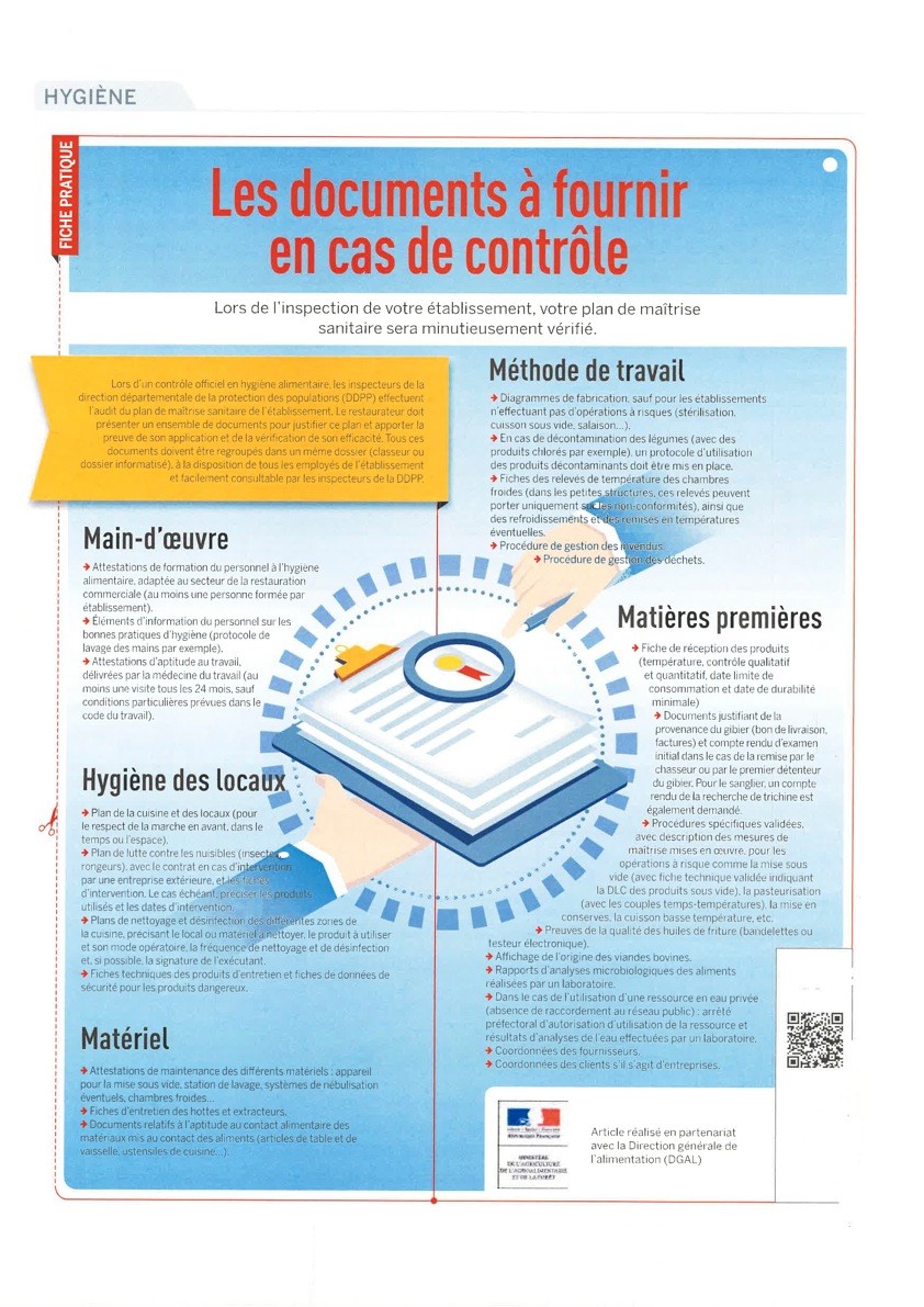 Documents en cas de contrôle